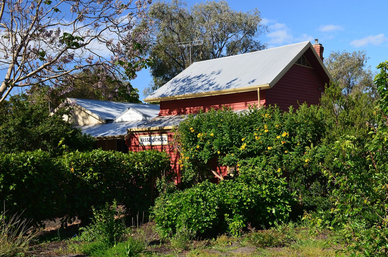 The old Vasse Primary School building, 2013